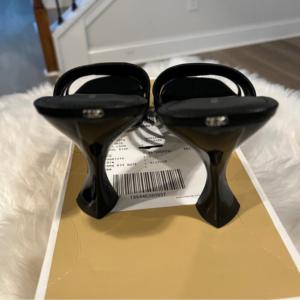 NIB MICHAEL MICHAEL KORS 10M Haisley Leather Sandal - Picture 4 of 7